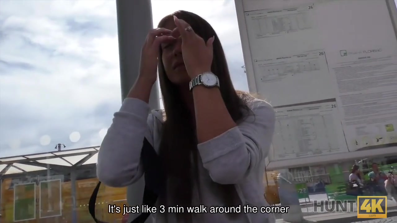 HUNT4K. Money motivated beautiful girl to cheat on her docile BF