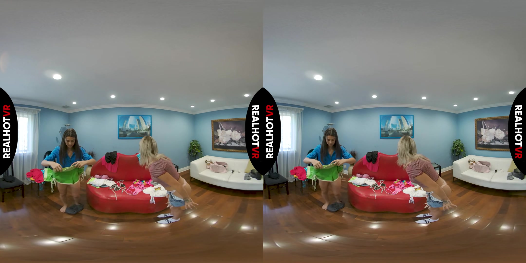 Behind The Scenes With Kylie Rocket & Harmony Rivers - RealHotVR