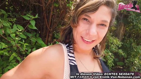 German Street teen 18+ slut picked up for amateur POV sex