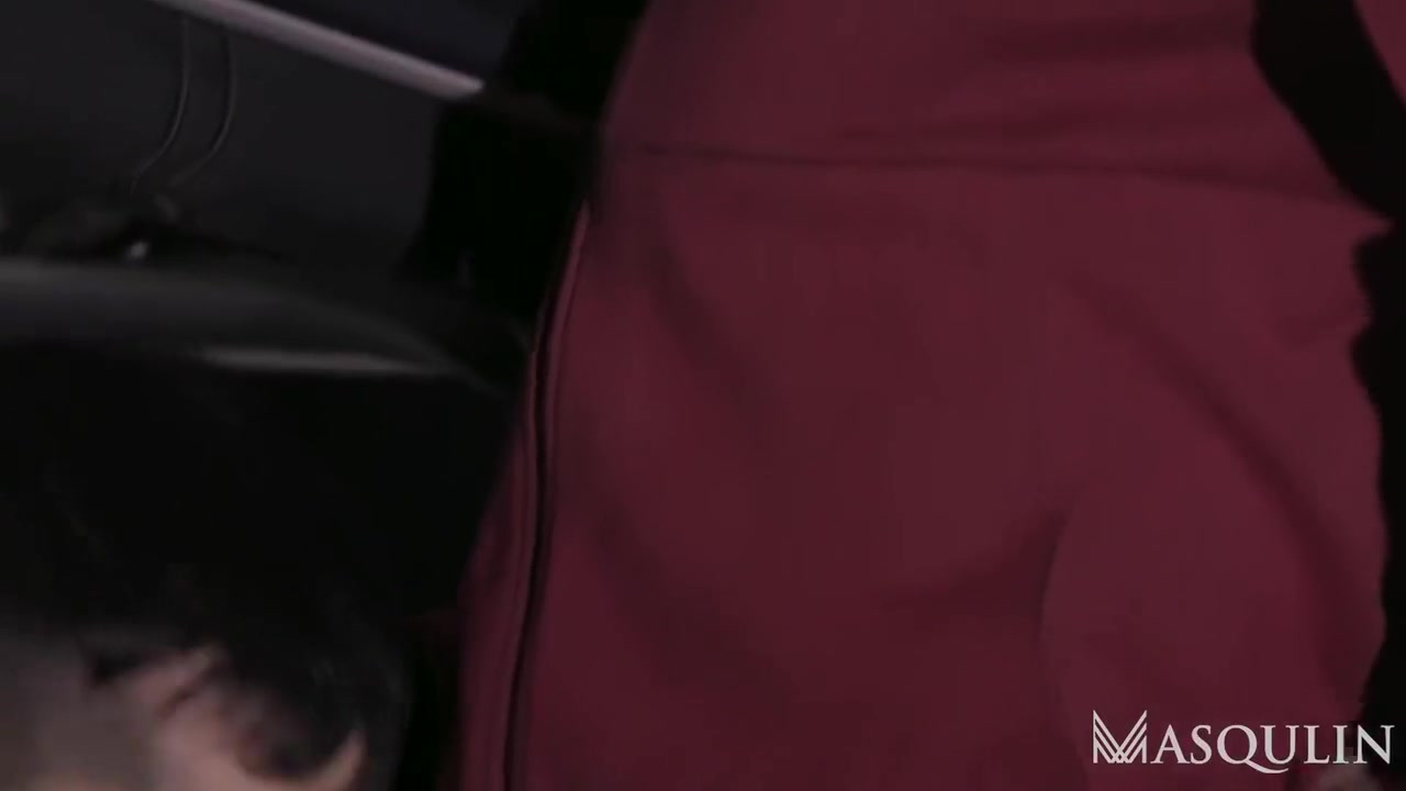 In-car Indulgence In A Dark Lot - Pierce Paris And Ty Mitchell