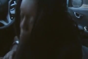 Ebony woman taking a black cock deep in her mouth