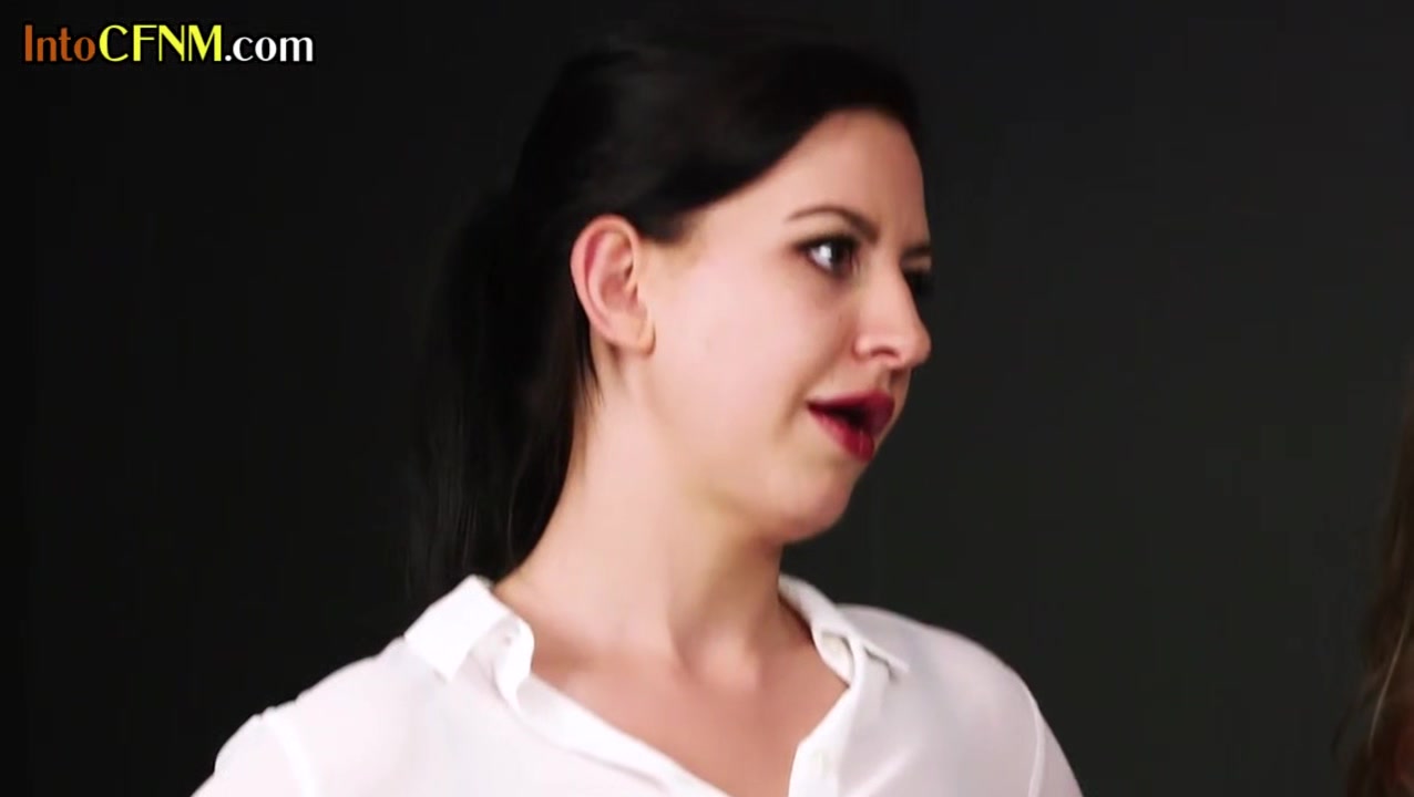 CFNM teen 18+ learns handjob in front of her supervisor teachers