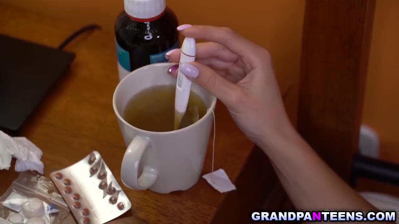 Sick teen 18+ Granddauther Cured By An Old Tasty Dick