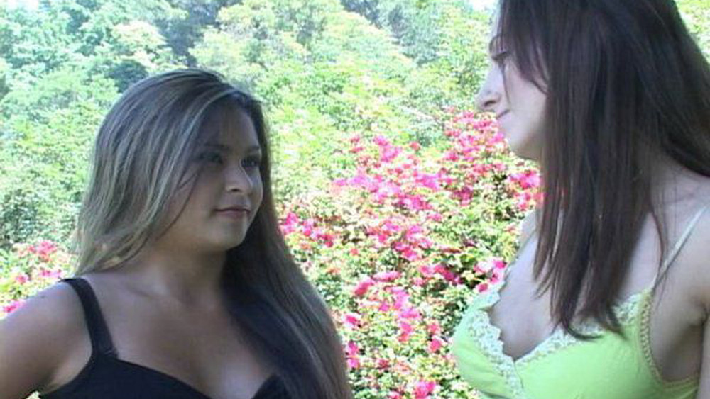 Michelle Maylene & Tiffany Holiday in My Step sister's Hot Friend