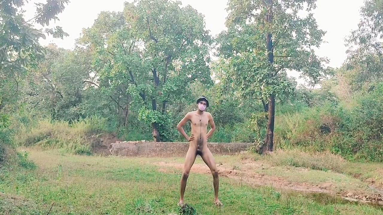 Sexy Men Dancing Full Nude In Forest Cumshot