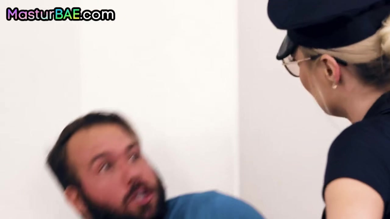 Bigtitted uniformed blonde pussybanged