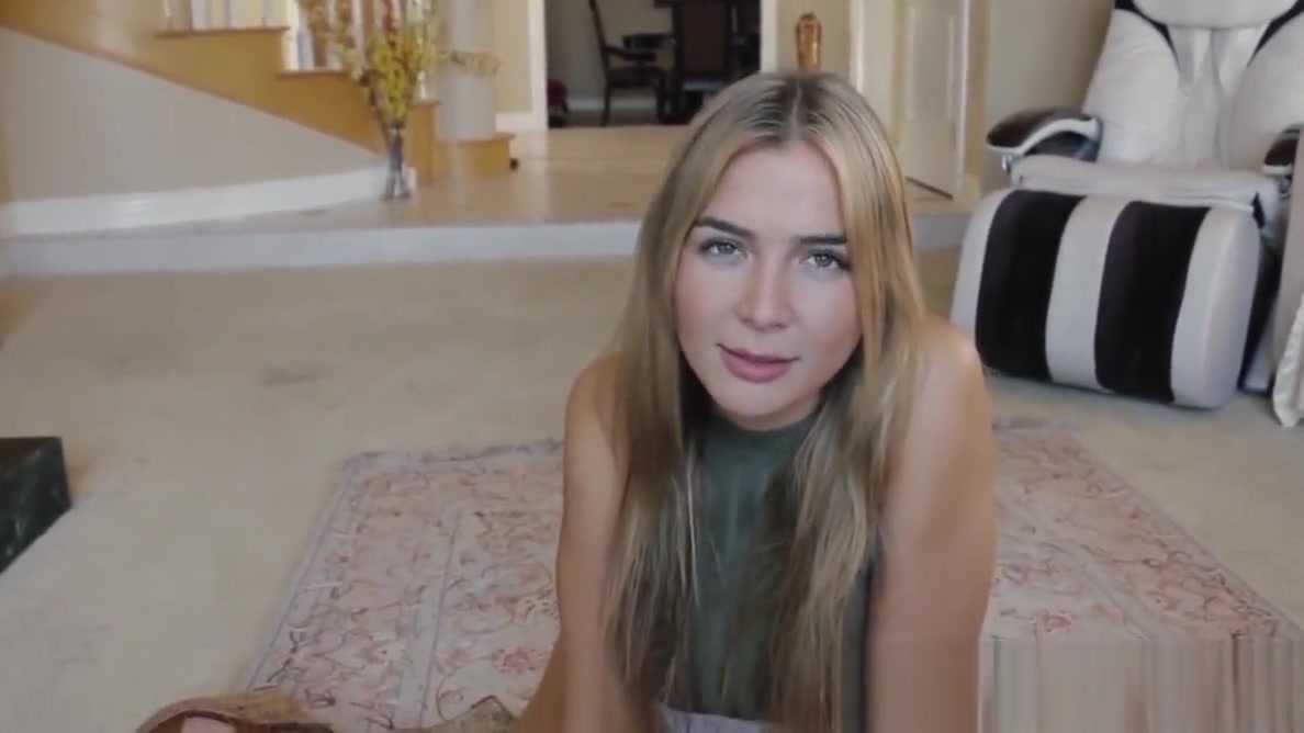 Naughty stepsister Blair Williams treated with cum in mouth