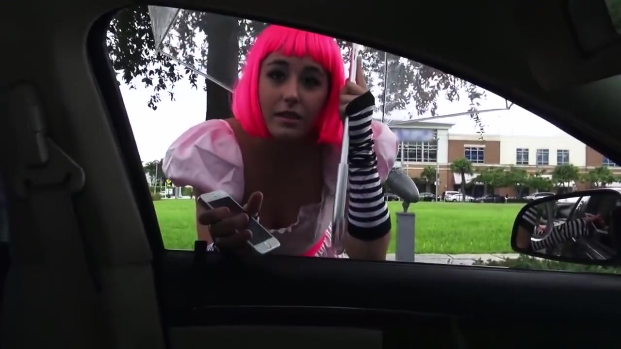 Stranded Redhead Sucks Before Getting Fucked