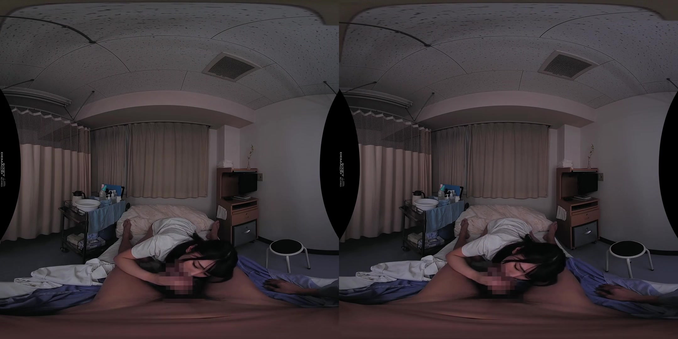 The Nurse in White Caught You Masturbating; Japanese Nurse Fetish POV
