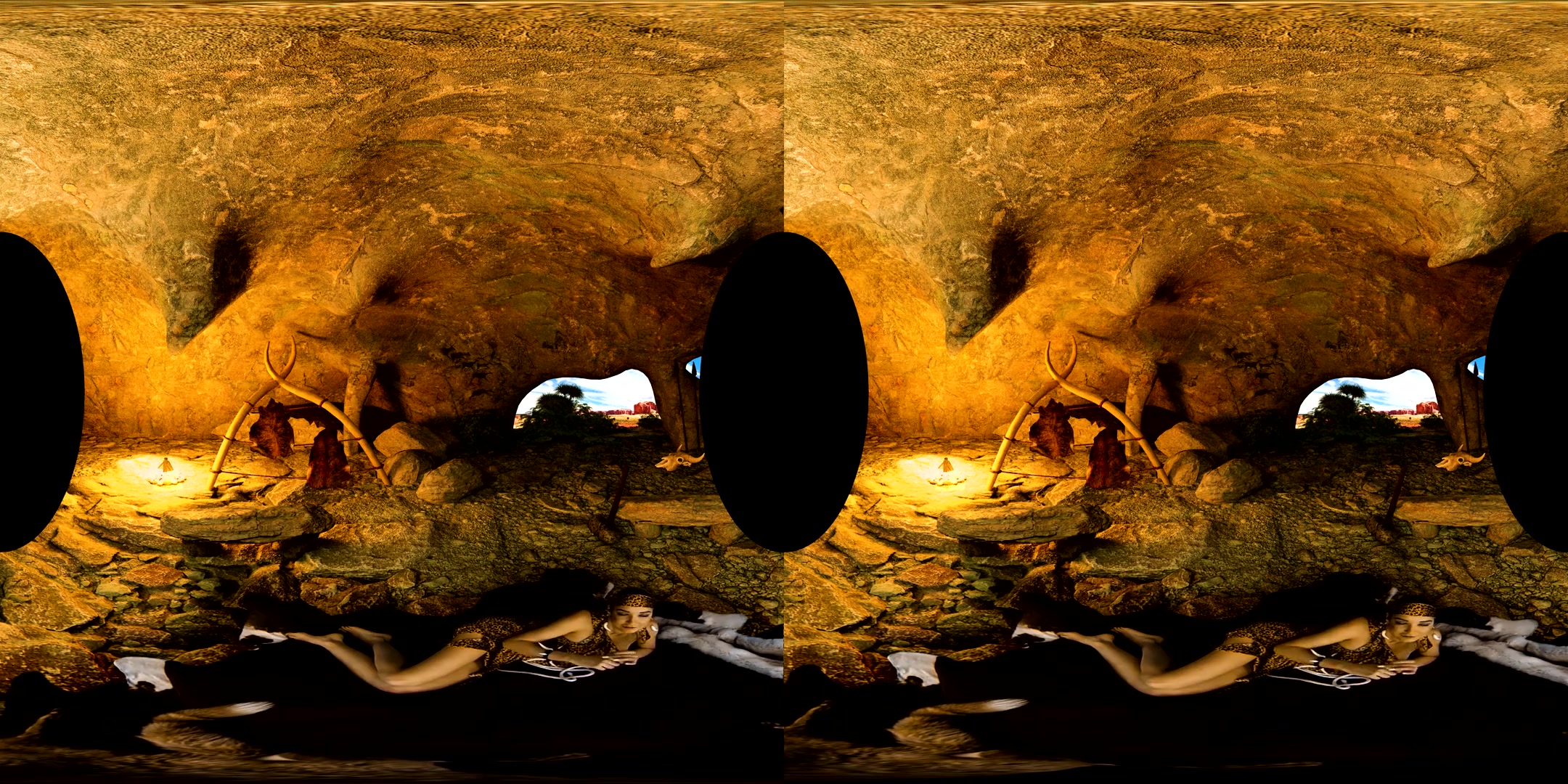 Francys Belle in Caveman's Meat - - RealityLovers