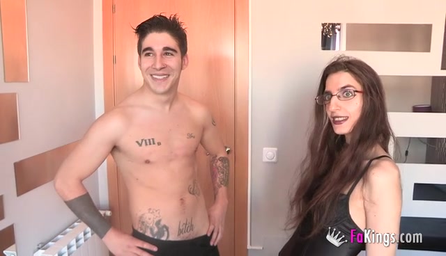 Emo girl wants to be drilled by Adrian