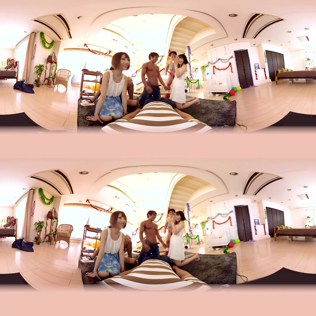 Ruka Kanae & Nanase Hazuki in Ruka Kanae & Nanase Hazuki Ruka and Nanase Stir up Trouble at Your House - KoalaVR