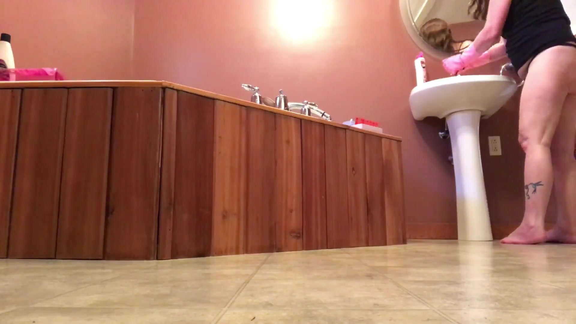 Cleaning With My Pink Rubber Gloves - TacAmateurs