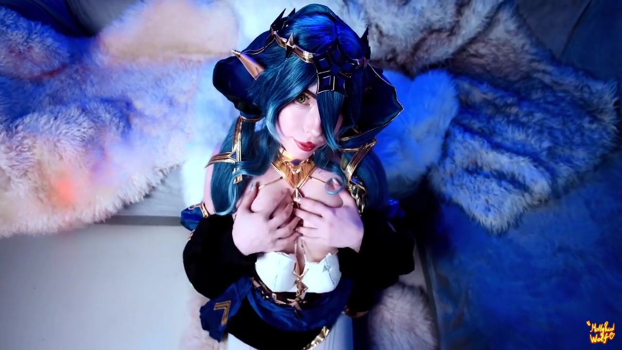 Molly Redwolf - Genshin Impact. Layla Swallows A Big Cock Down Her Throat