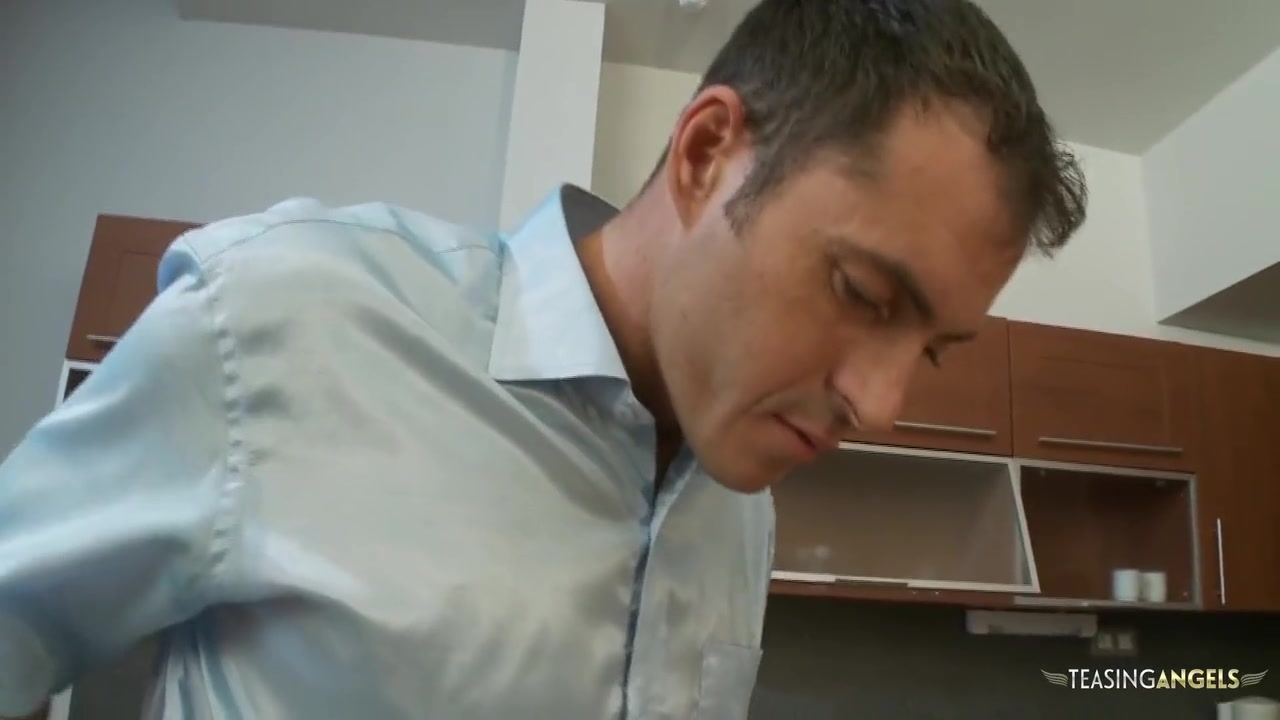 Housewife Gets Talked Into Fucking Her Husband In The Kitchen