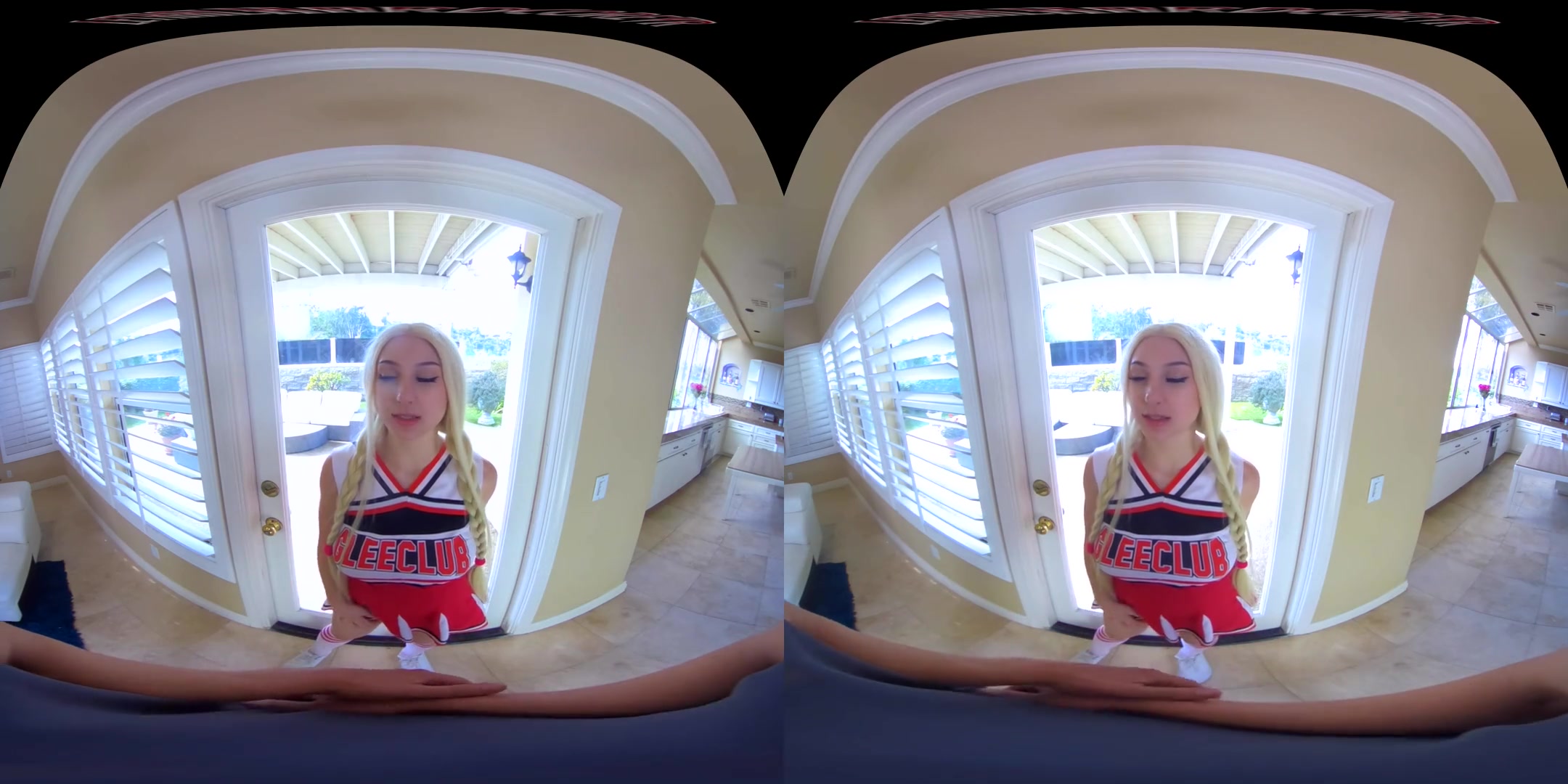 Big Titty Cheerleader - Big Tits Blonde Pornstar