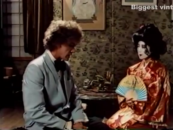 John Holmes, Ric Lutze, Sharon Thorpe in classic xxx scene