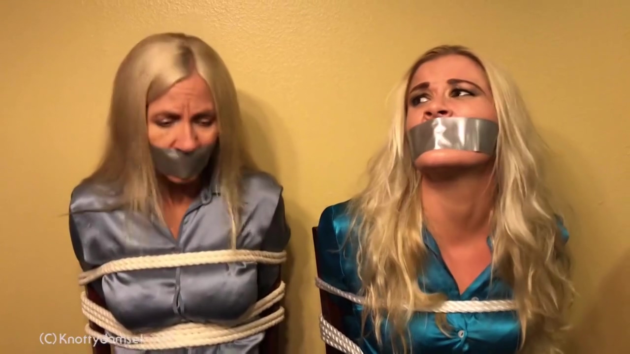 Withney And Amanda Gagged