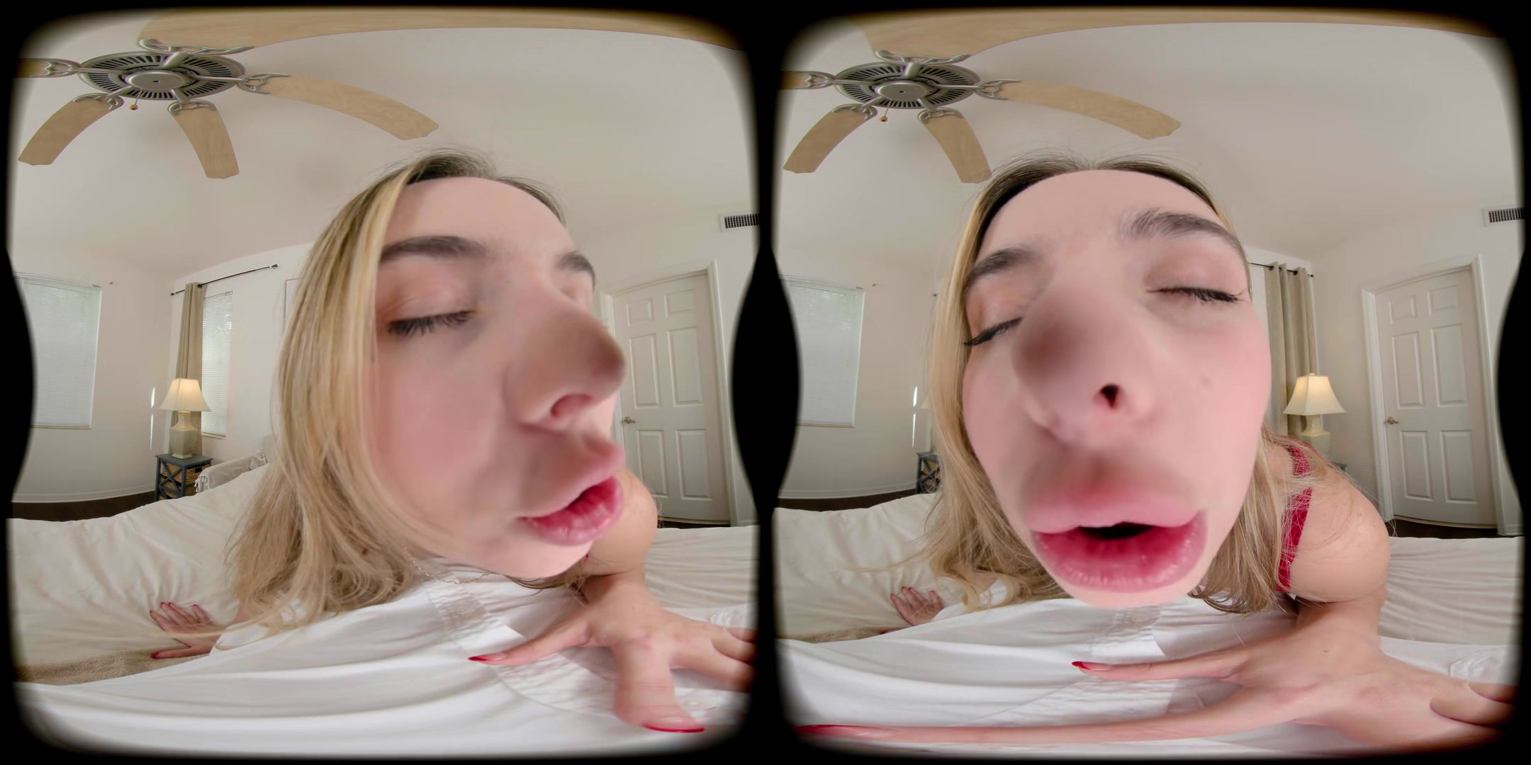 Blonde College Girl 1st Date
