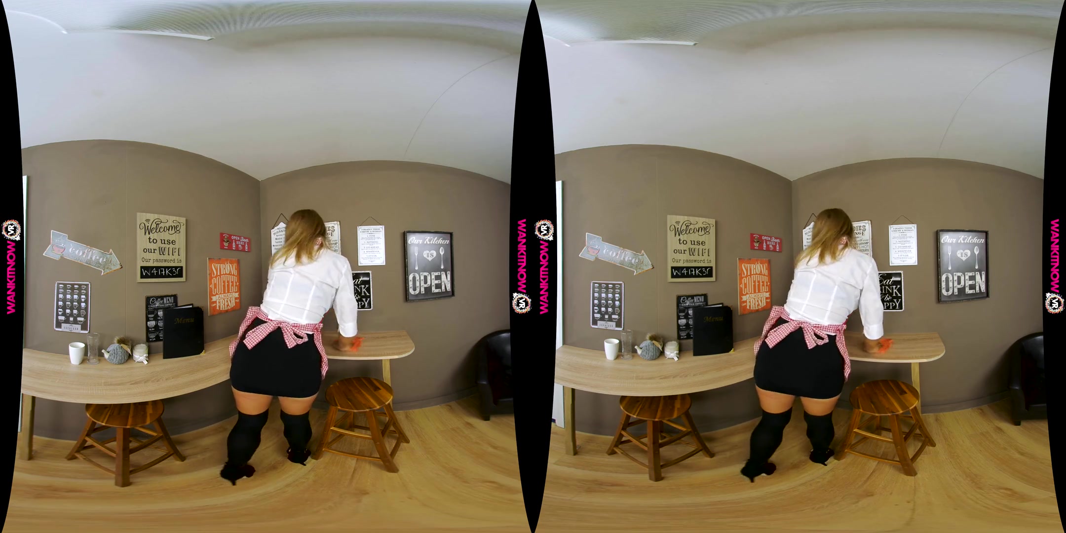 Mia WankitnowVR in Espresso Wank - WankitnowVR