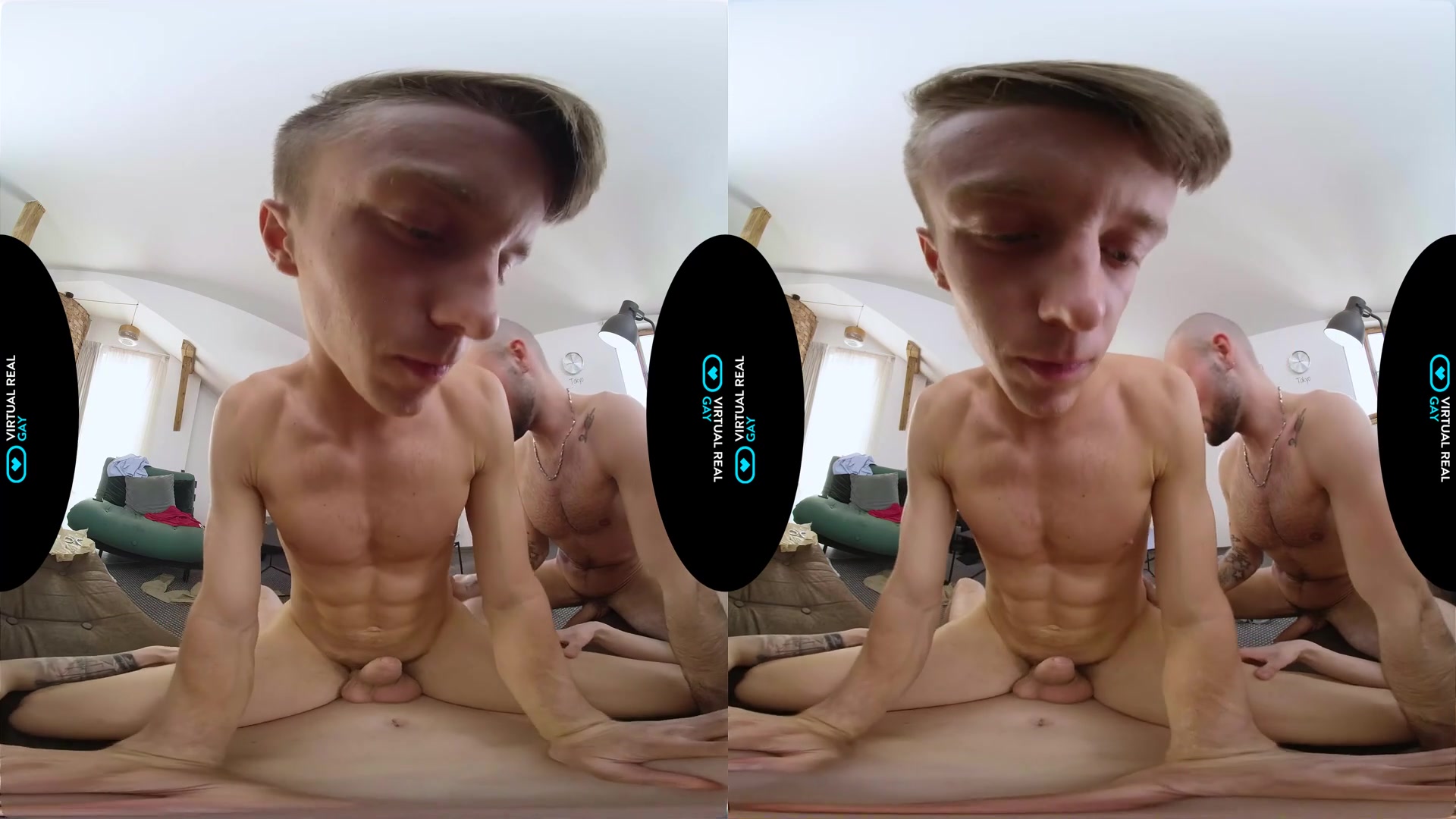 Getting Step daddy a Cock Ring - VirtualRealGay