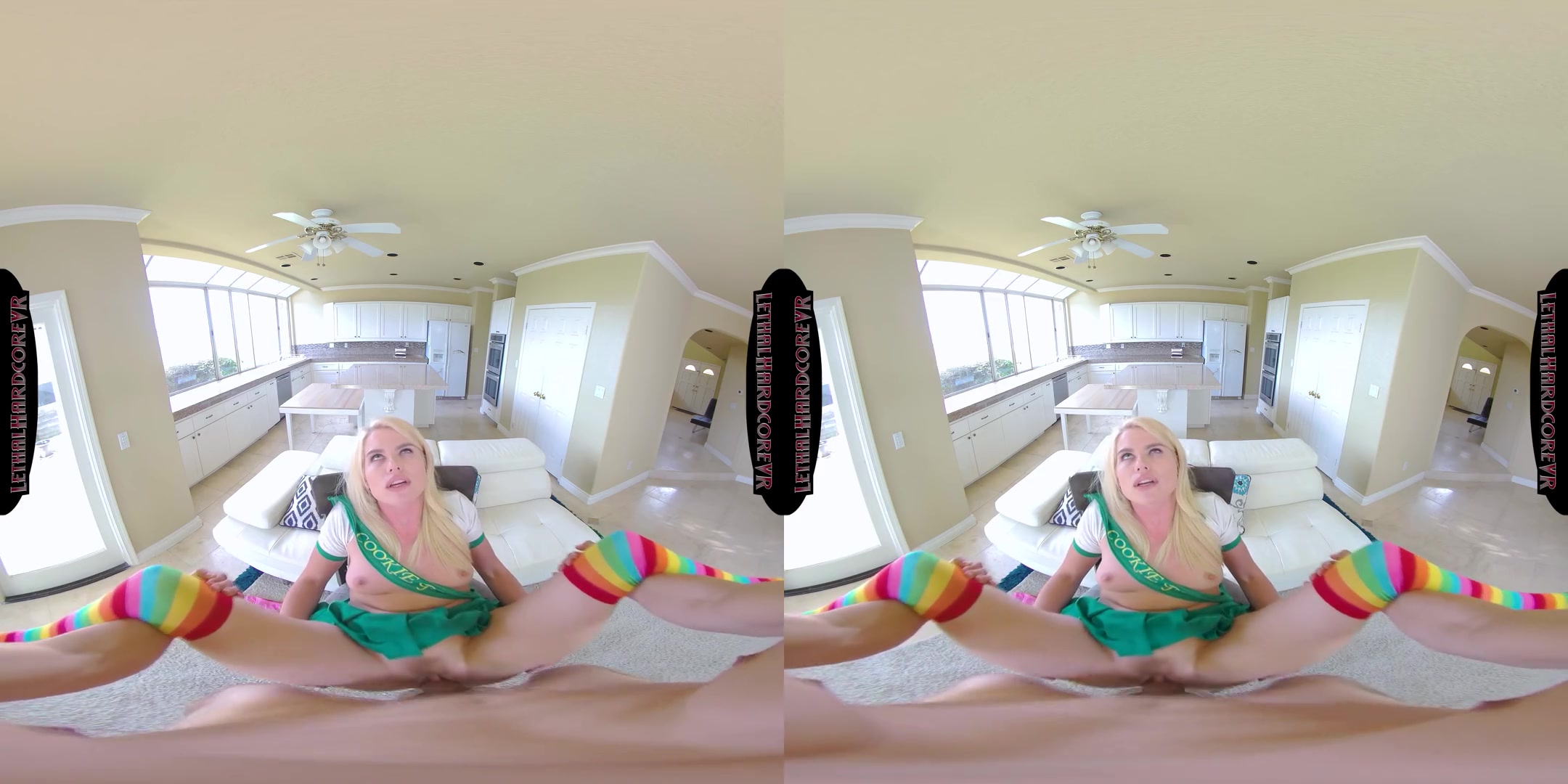 Girlscout Nikki Has a Very Sweet Nookie - Cute Blonde Pornstar Nikki Sweet Hardcore POV VR