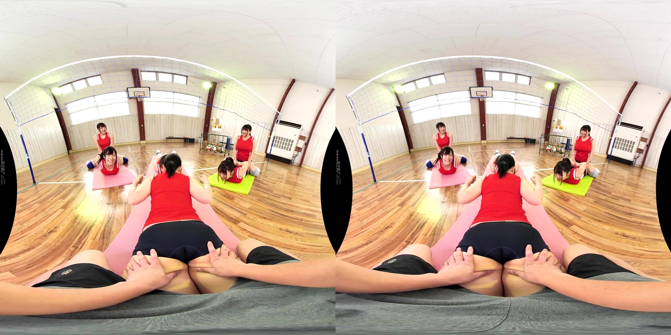 Stepmom' Volleyball Team VR 2 - Big Tits Asian MMMF Foursome