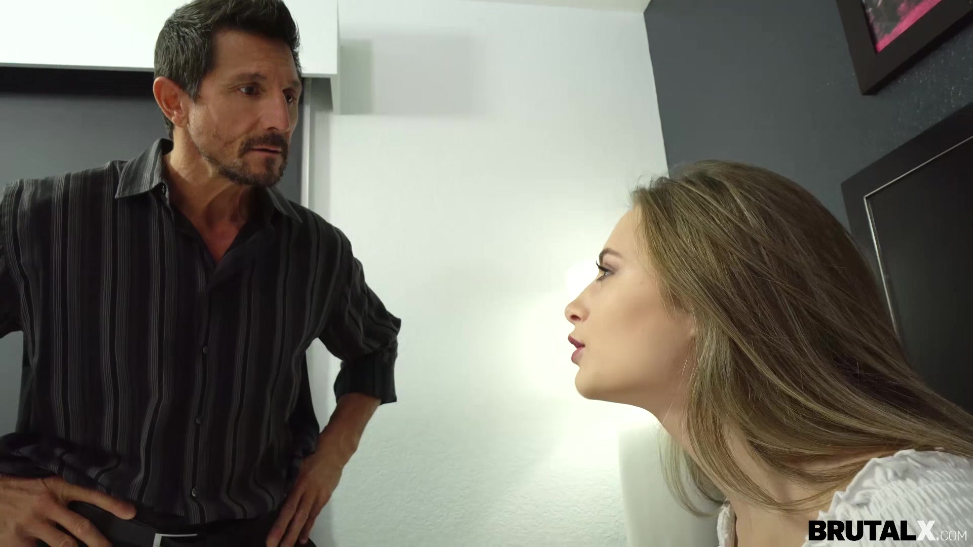 X - Kyler Quinn - Hard fuck from hung stepdad