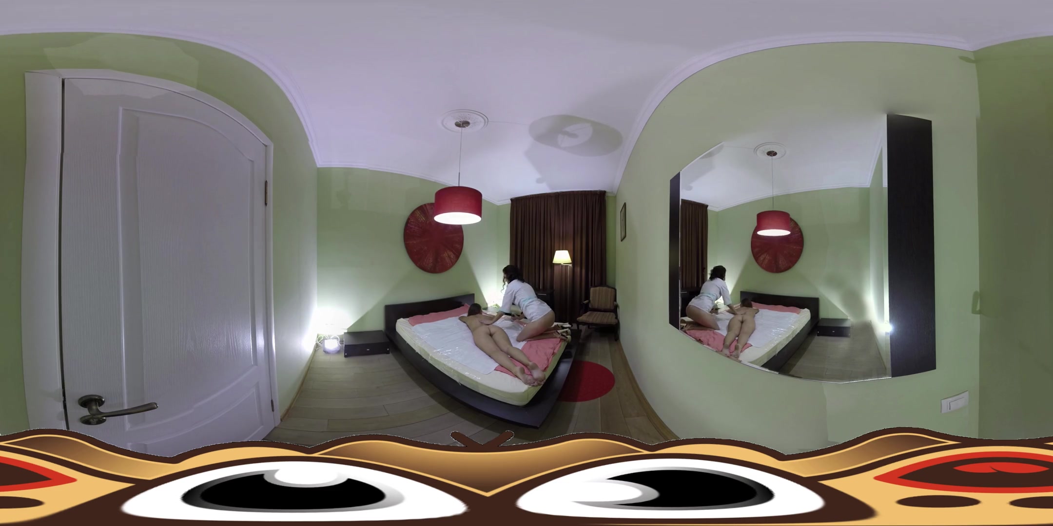 Two Hot Brunettes Go Wild in a Dirty Massage Duo - VirtualPorn360