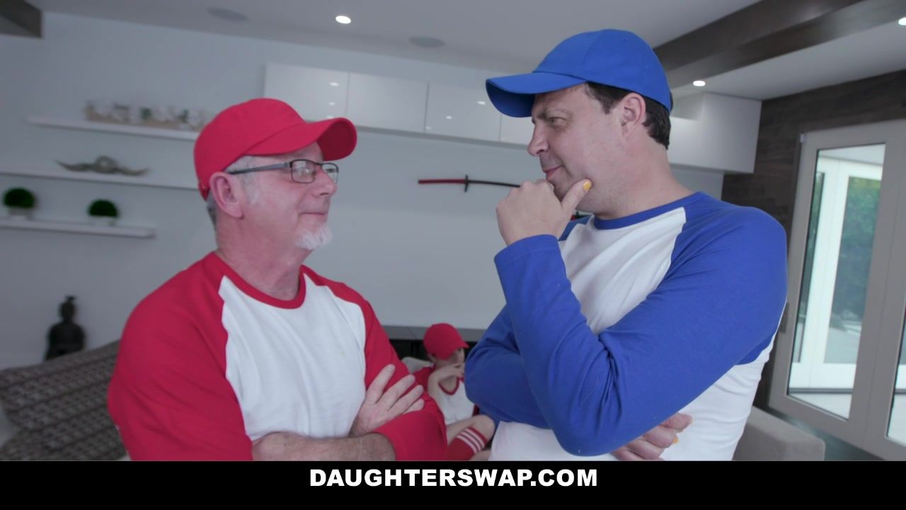 April Snow & Taylor Blake in Softball Diamond Step daughter Dick Down - DaughterSwap