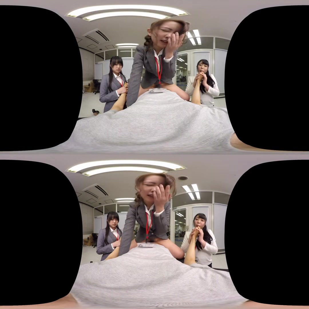 SOD Employees VR: They'll Do Anything for the Client!; MFFF Foursome Harem Japanese Babes