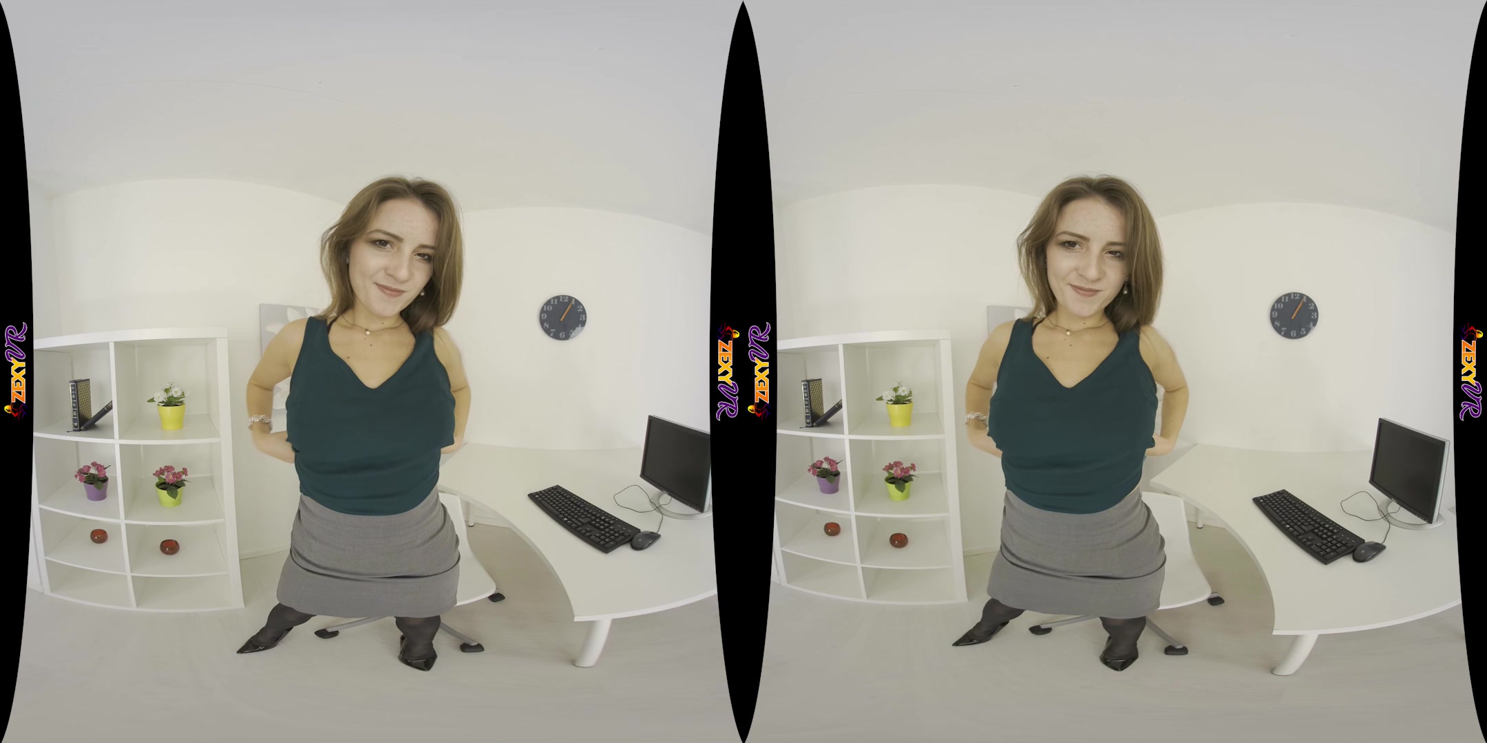 Office Flirt featuring Scarlot Rose - ZexyVR