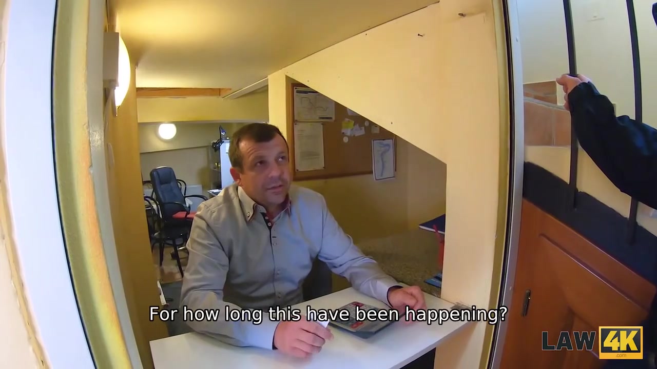 LAW4k. When cops catch a young slut they know how to punish her
