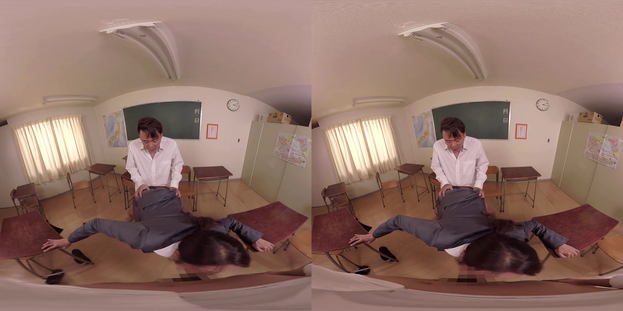 Reiko Kobayakawa in Reiko Kobayakawa My Extra Lewd Teacher 1 - WAAPVR