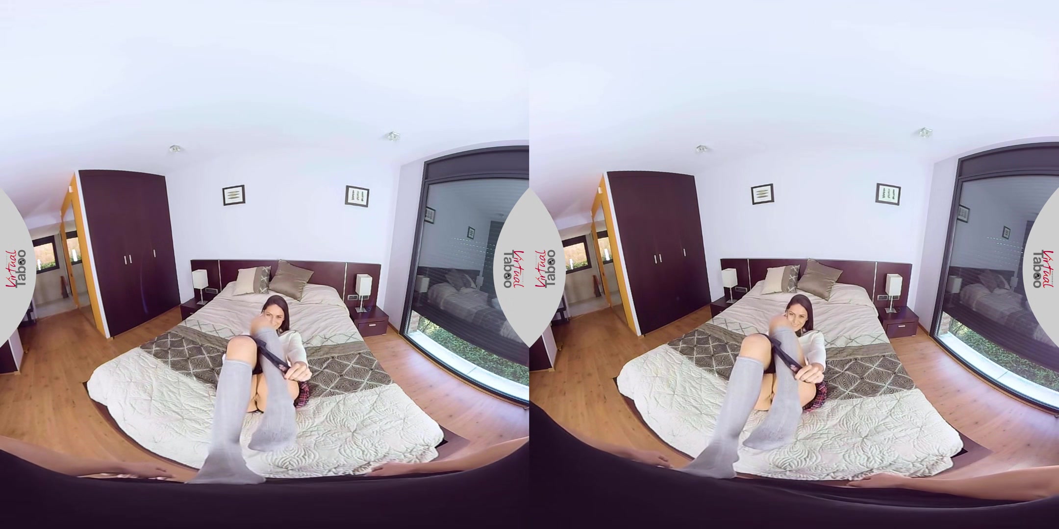 Carolina Abril VR Porn: Stepsis cheating while on phone with BF - VirtualTaboo