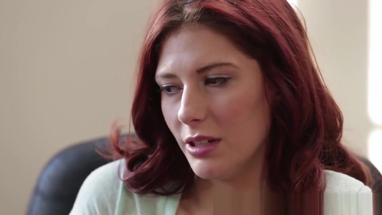 Redhead lesbian strapon fucks teen 18+ babe