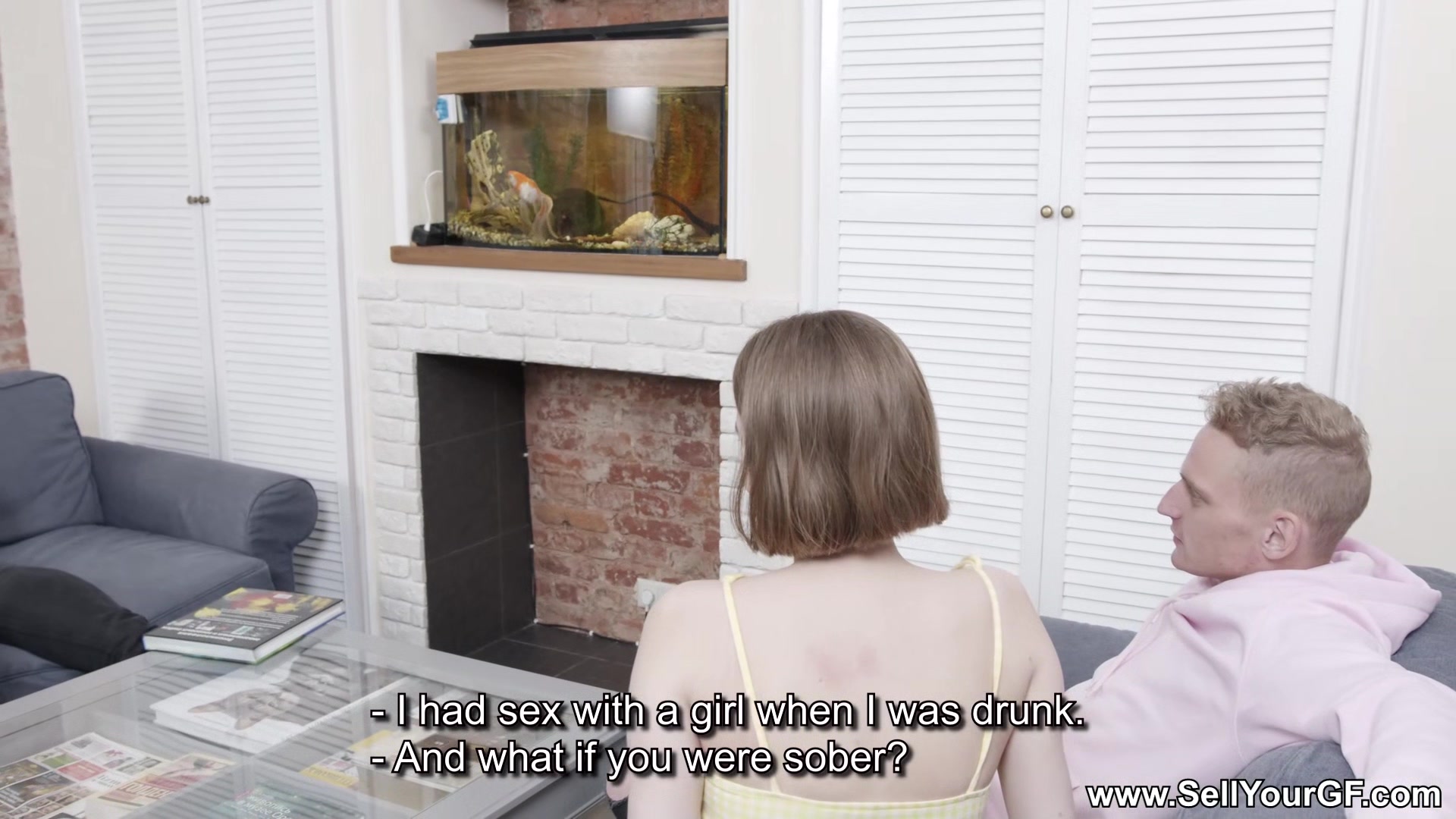 Sell Your GF - Lana Broks - Jealous bf watches sex