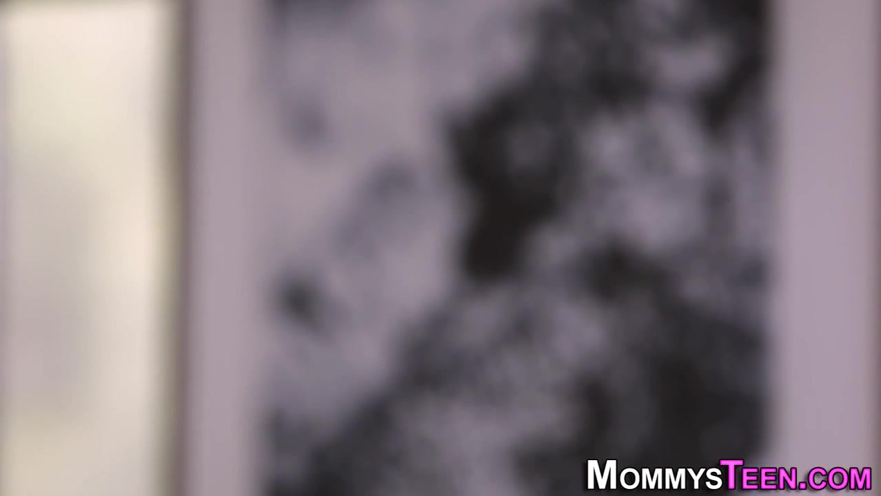Lesbian kisses stepmom