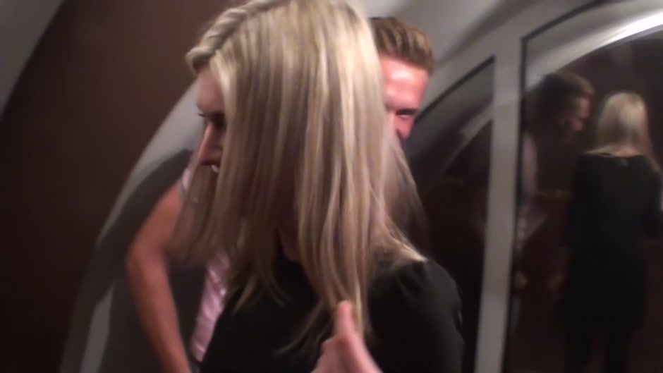 Wild pickup fuck in public place
