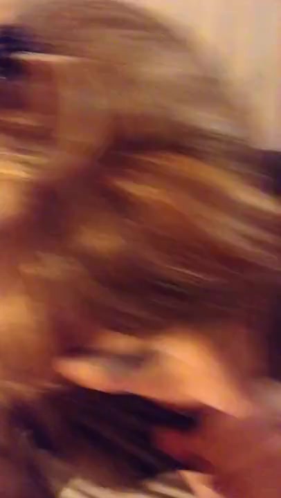 Tonya practices her deep throat skills