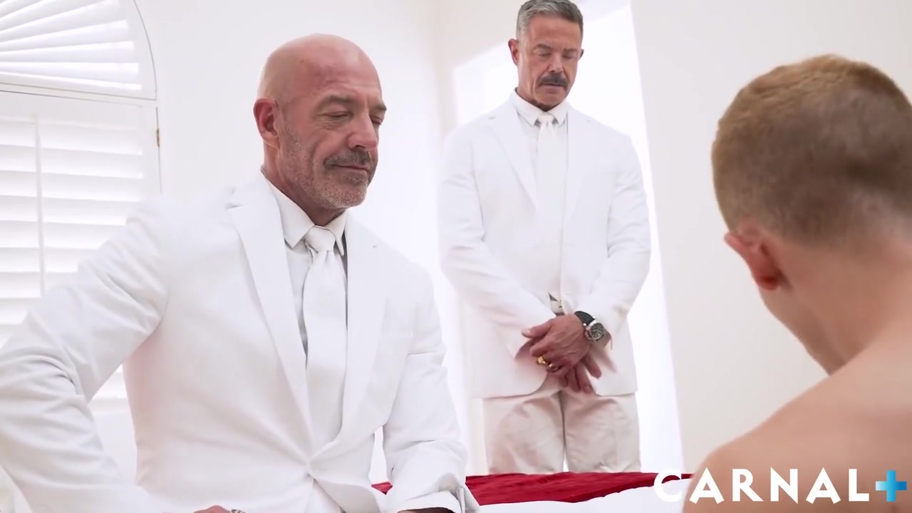 Bottom Submits In Gay Ritual - Reece Scott, Ace Banner And Ace Gay