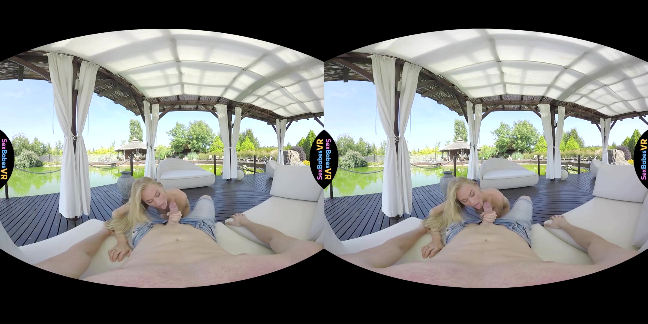 Nancy A in Romance In The Garden - SexBabesVR