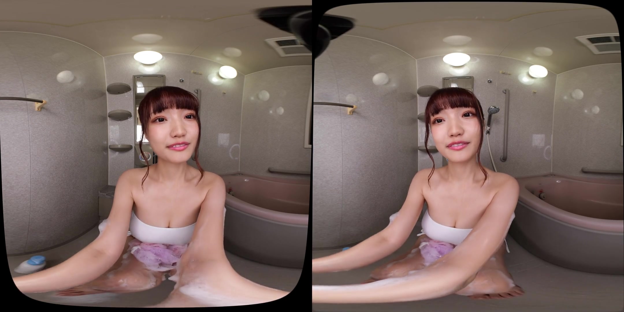 Her First Time in VR, Her First Time With Me; Big Tits JAV Idol Softcore Non-Nude VGE