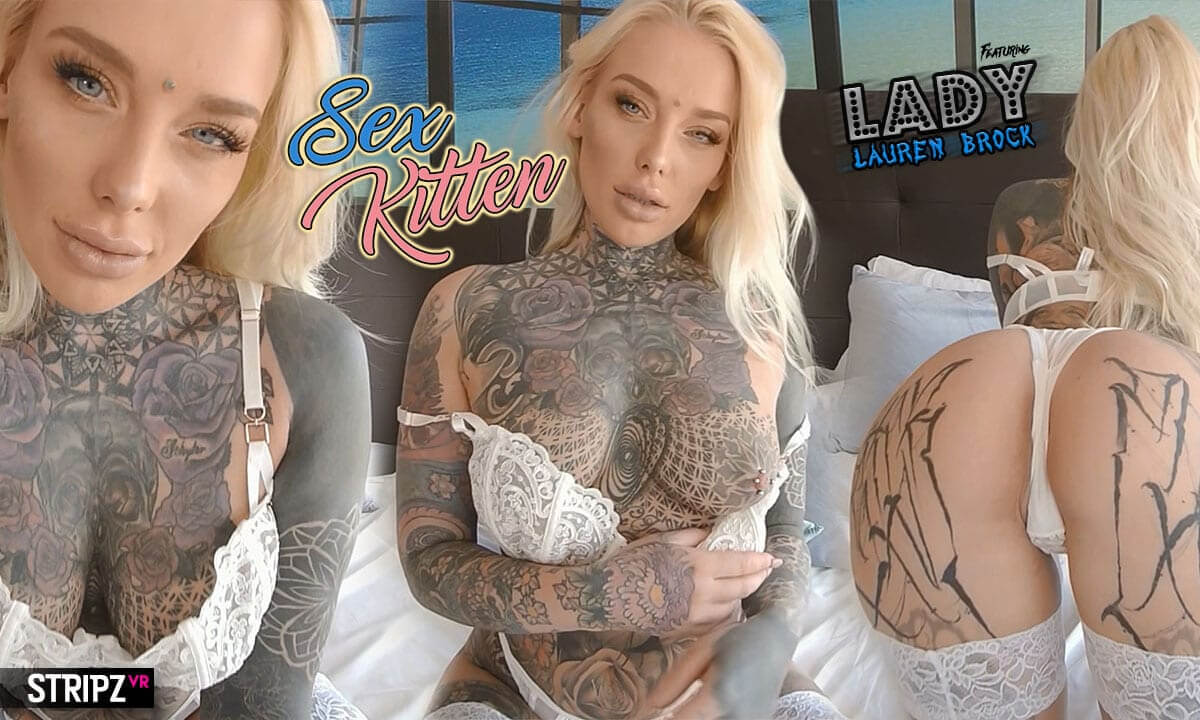 Sex Kitten - Tattooed Alt-Girl Solo Striptease - SexLikeReal