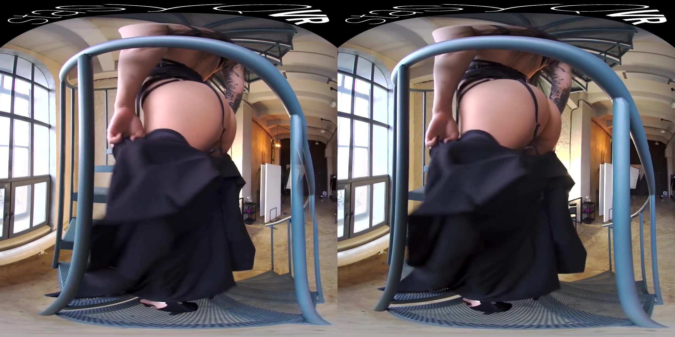 Busty Bad Girl - Big Tits Shaved Striptease - SexLikeReal
