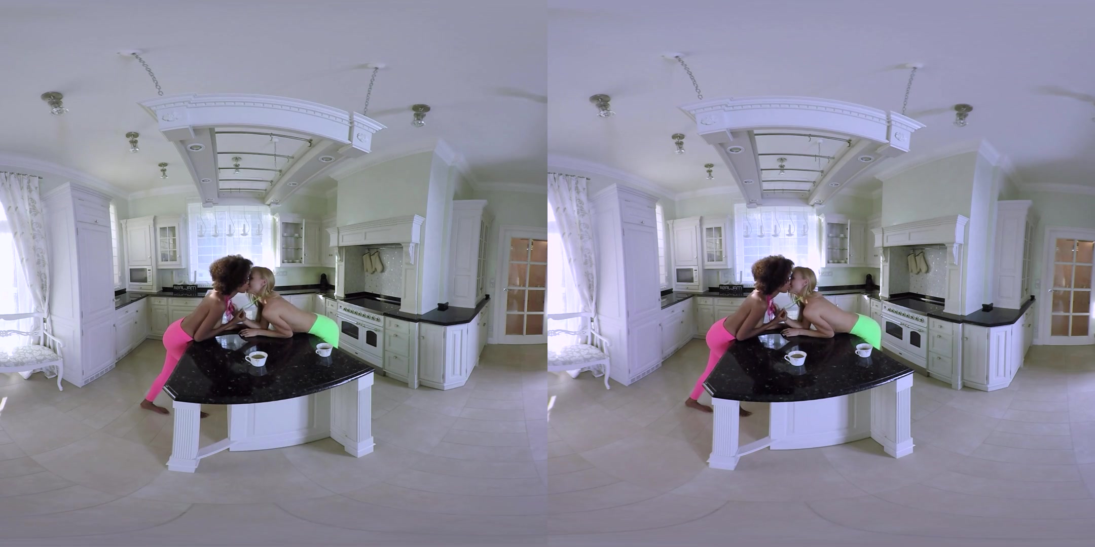 Luna Corazon & Nancy A in Kitchen Fun - RealJamVR