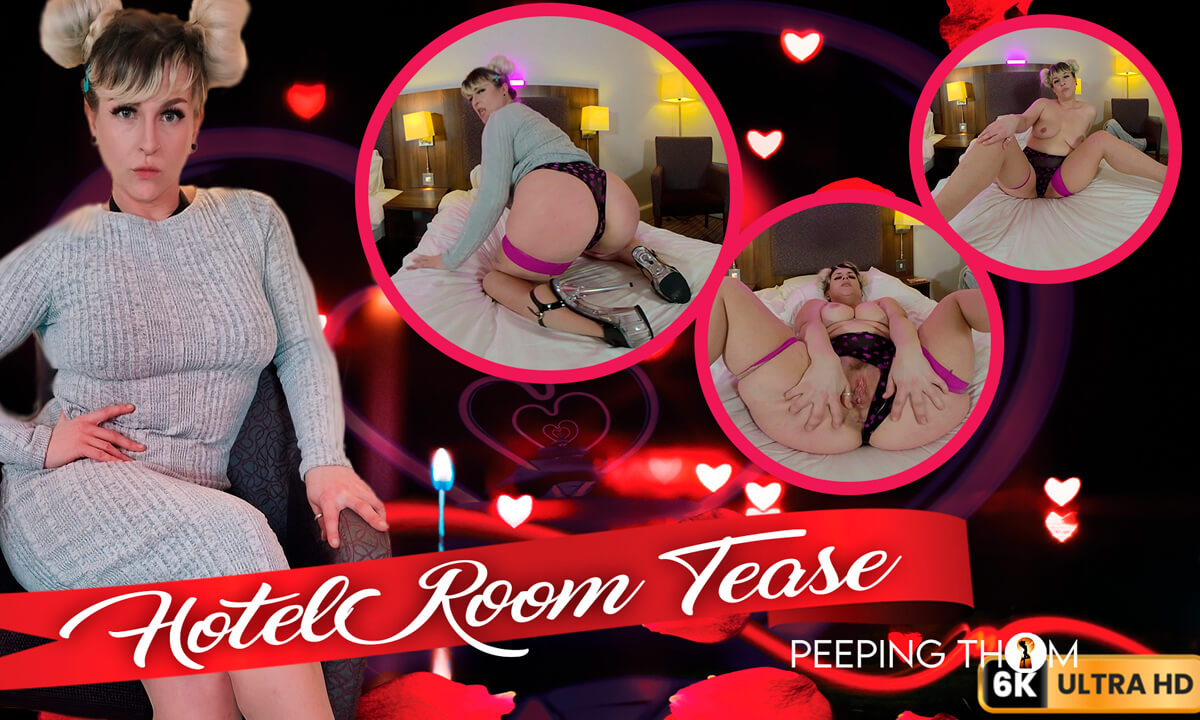 Big Boob Hotel Tease - Peeping Thom