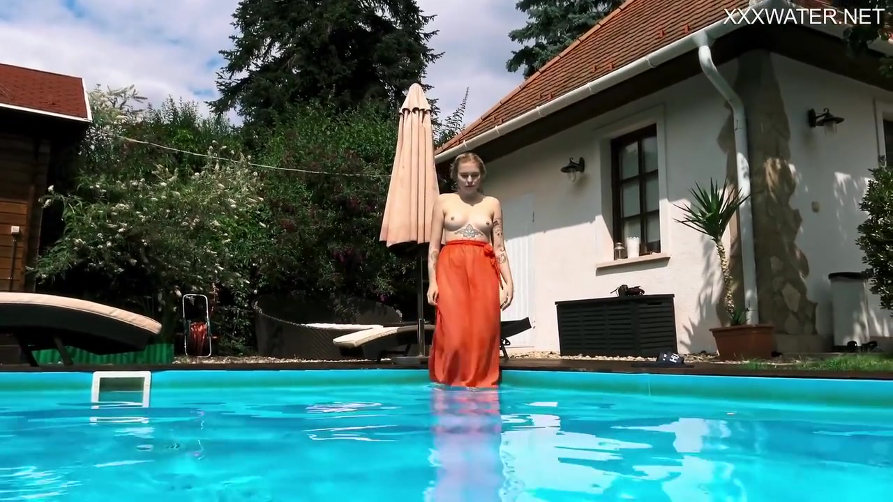 Mimi Cica - Swimming Pool Hot Erotics With Dressed Up