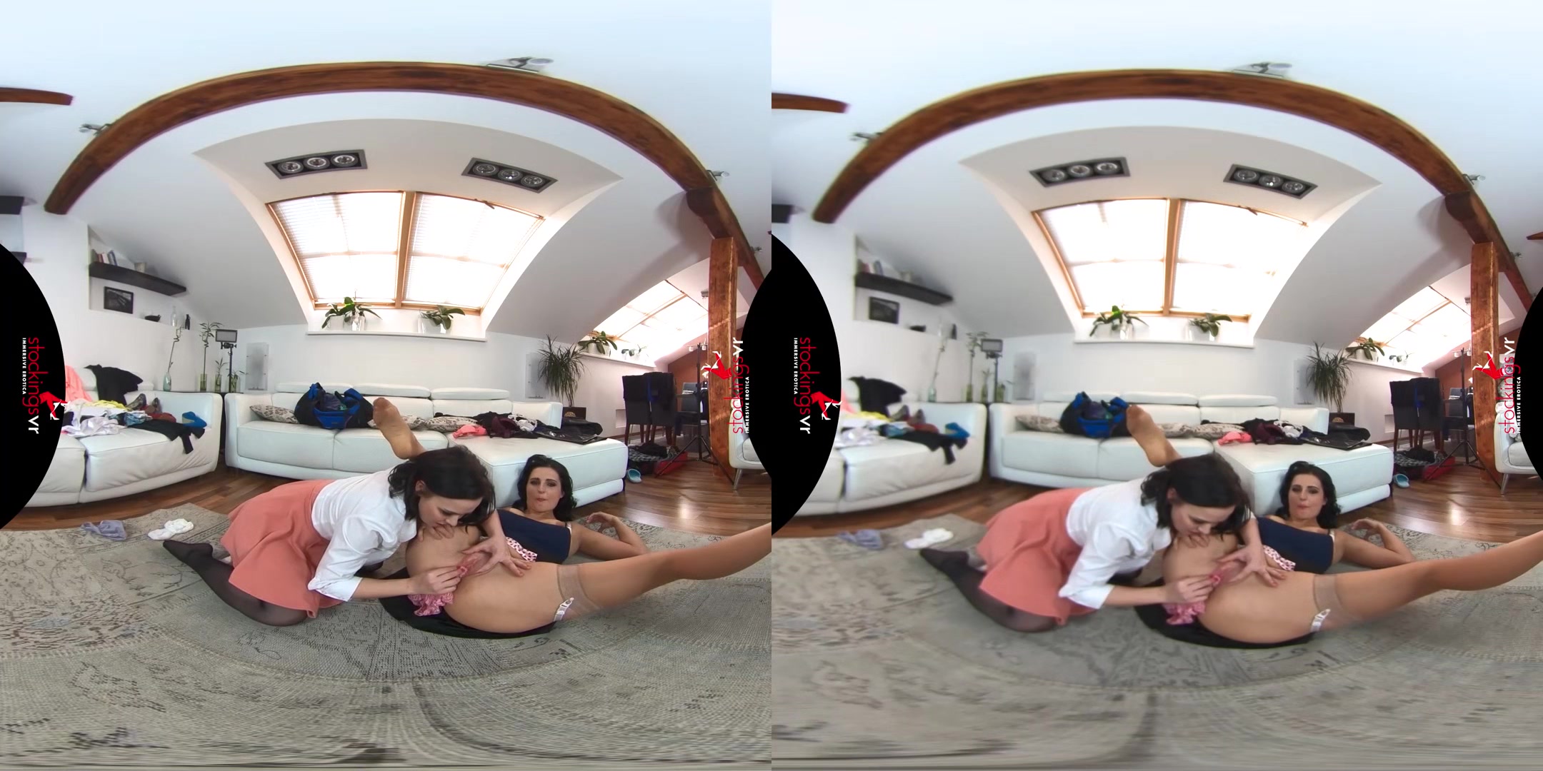 Do not disturb girls at play starring Asdis Loren and Ally Styles
