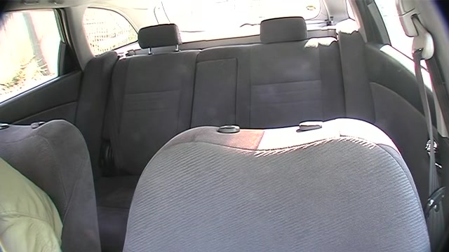 Lavish cumshotvoyeured on the taxi back seat